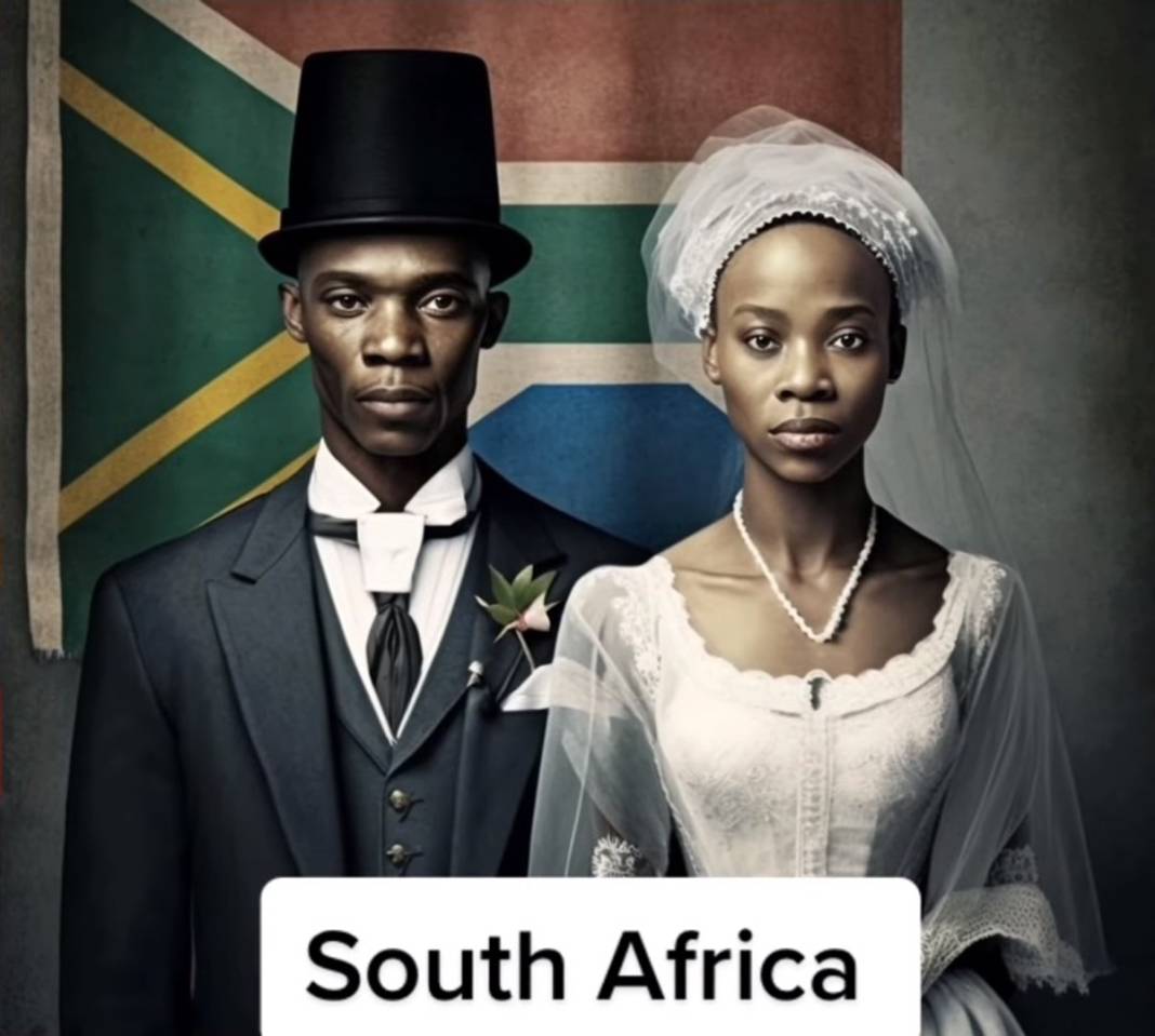 Yapay zekaya sordular, resmetti: İşte Türkiye dahil yapay zekaya göre gelin ve damat olarak ülkeler... 10